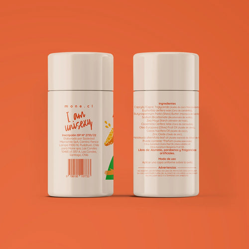 Desodorante Cítrico natural libre de quimicos